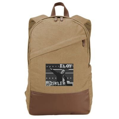 Elof Muskler Cotton Canvas Backpack