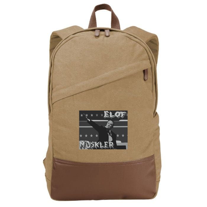 Elof Muskler Cotton Canvas Backpack