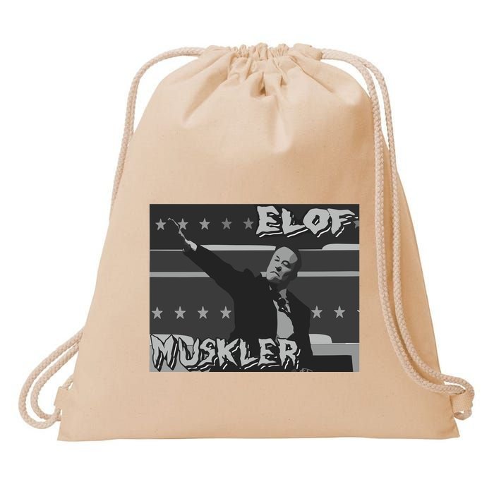 Elof Muskler Drawstring Bag