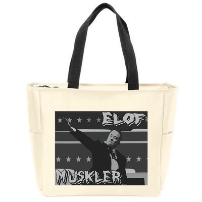 Elof Muskler Zip Tote Bag
