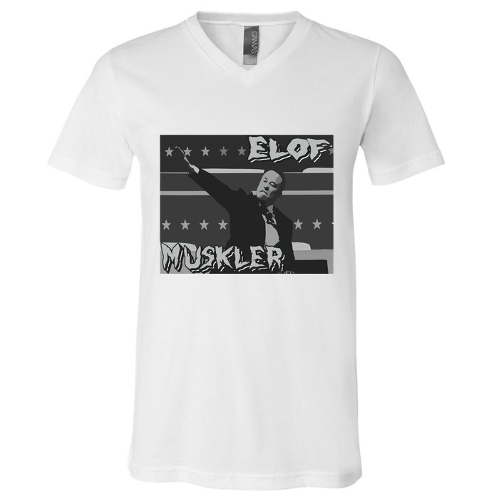 Elof Muskler V-Neck T-Shirt