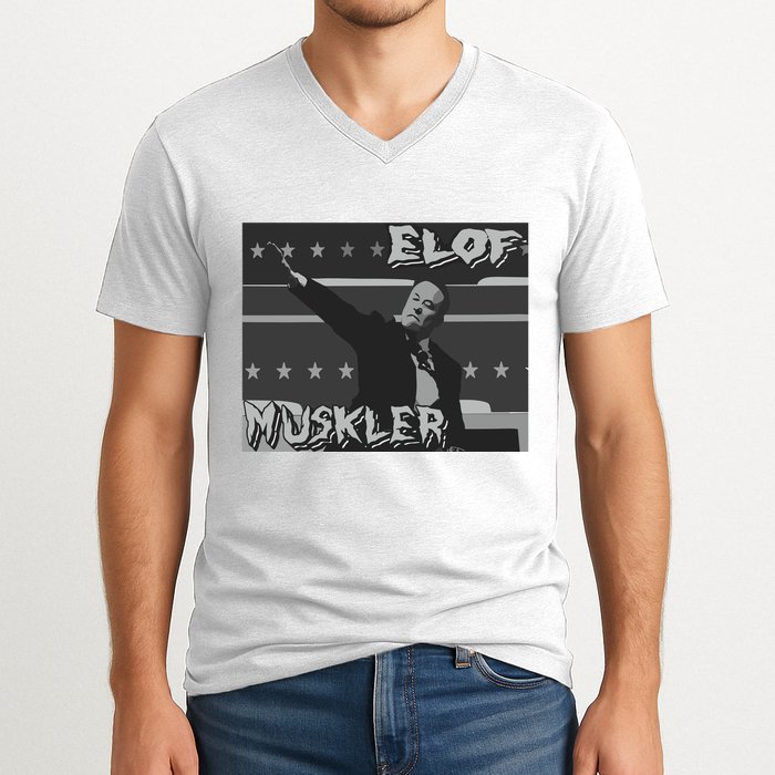 Elof Muskler V-Neck T-Shirt