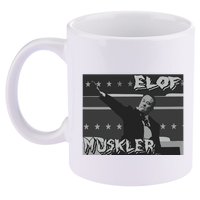 Elof Muskler 11oz C Handle Ceramic Mug
