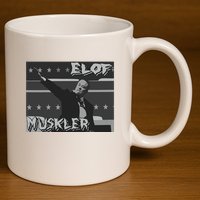 Elof Muskler 11oz C Handle Ceramic Mug