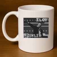 Elof Muskler 11oz C Handle Ceramic Mug