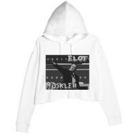 Elof Muskler Crop Fleece Hoodie
