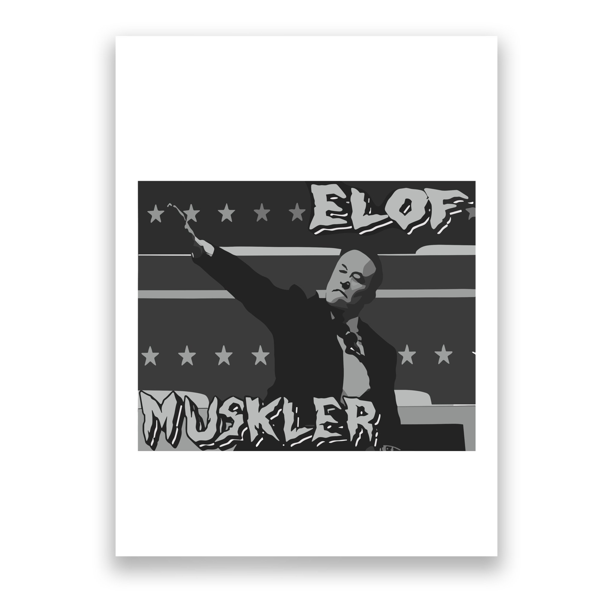 Elof Muskler Poster
