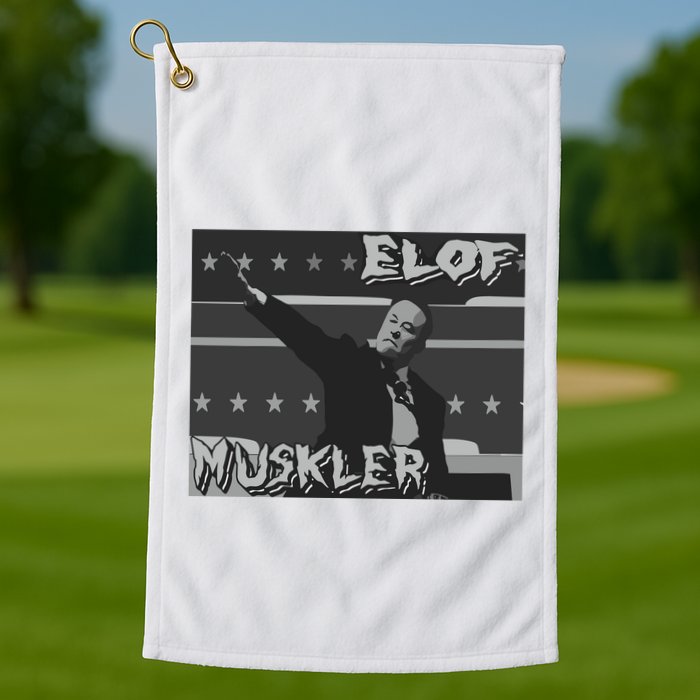 Elof Muskler Golf Towel