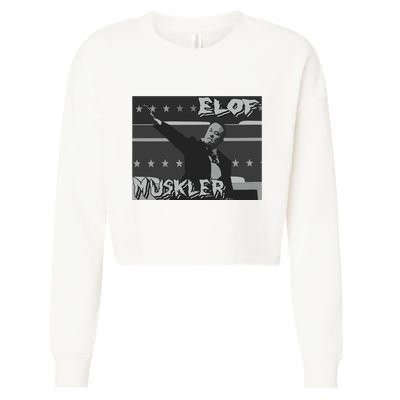 Elof Muskler Cropped Pullover Crew
