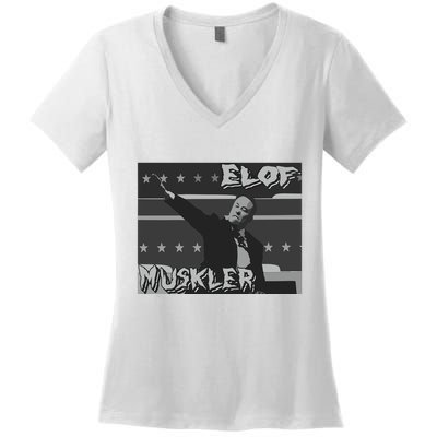 Elof Muskler Women's V-Neck T-Shirt