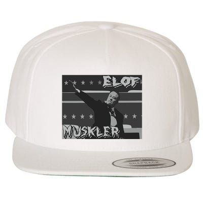 Elof Muskler Wool Snapback Cap