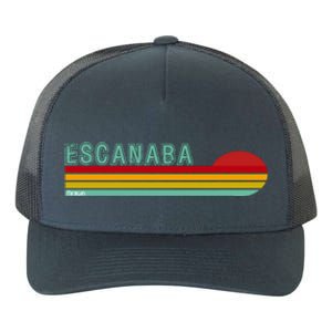 Escanaba Michigan Yupoong Adult 5-Panel Trucker Hat