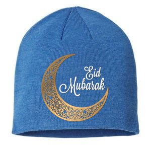 Eid Mubarak Eid Al Fitr Islamic Holidays Muslim Great Gift Sustainable Beanie