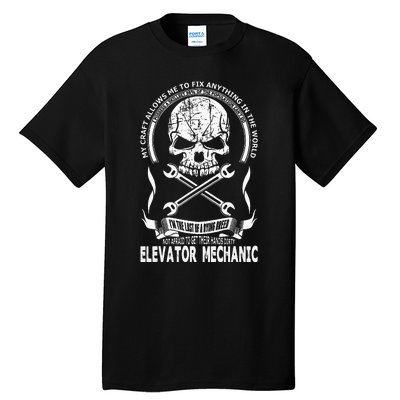 Elevator Mechanic Tall T-Shirt