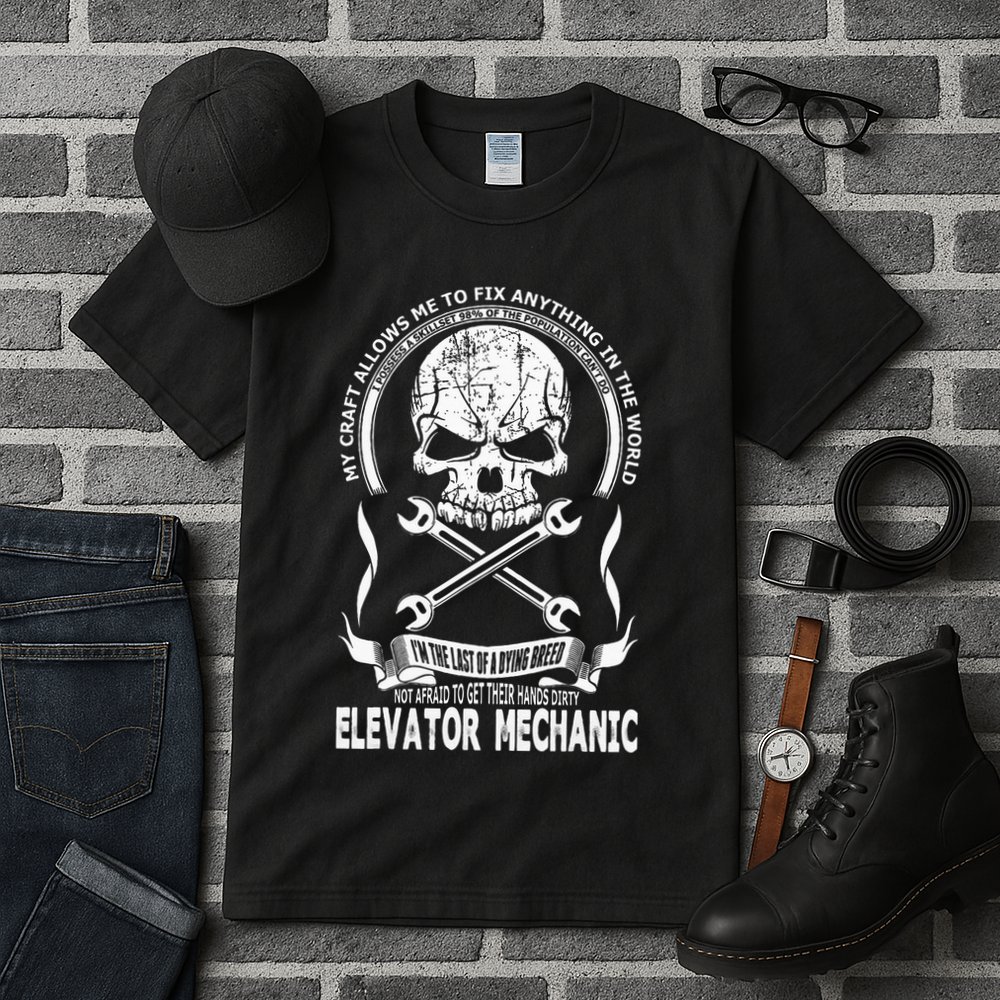 Elevator Mechanic Tall T-Shirt