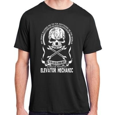 Elevator Mechanic Adult ChromaSoft Performance T-Shirt