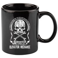 Elevator Mechanic 11oz C Handle Ceramic Mug