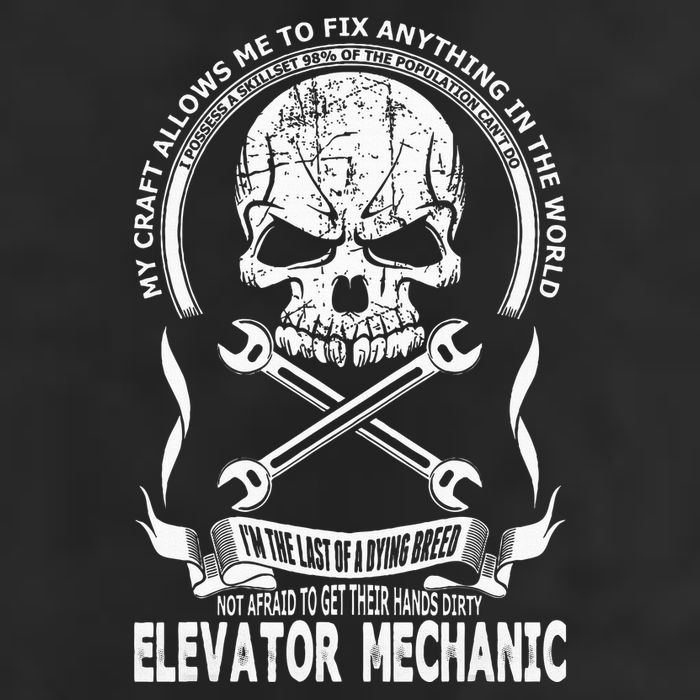 Elevator Mechanic 12oz Stainless Steel Coffee Mug