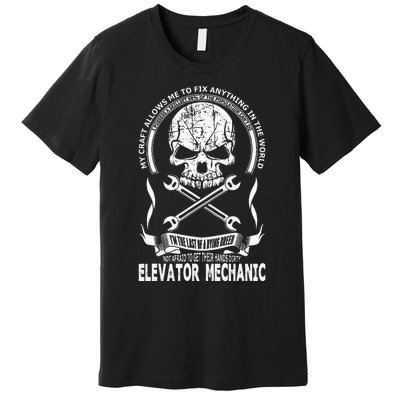 Elevator Mechanic Premium T-Shirt