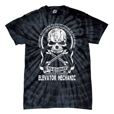 Elevator Mechanic Tie-Dye T-Shirt