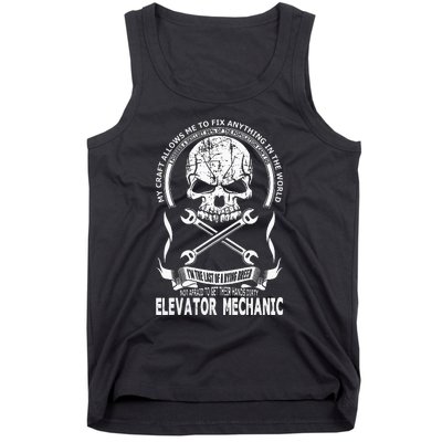 Elevator Mechanic Tank Top