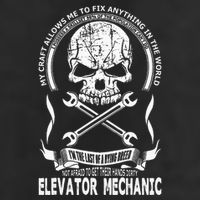 Elevator Mechanic Golf Towel
