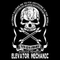 Elevator Mechanic Zip Tote Bag