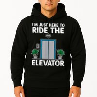 Elevator Mechanic Engineer Funny Elevators Lovers Take Ride Hoodie