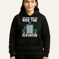 Elevator Mechanic Engineer Funny Elevators Lovers Take Ride Hoodie