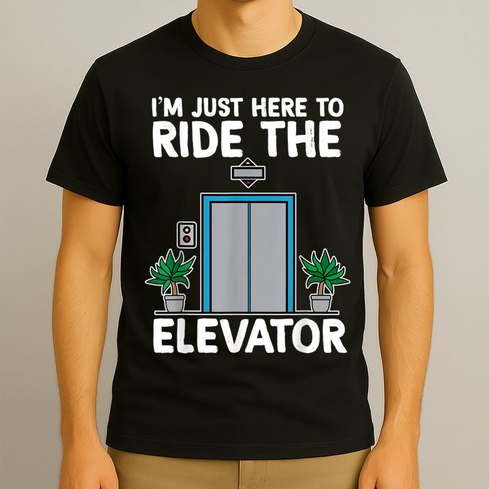 Elevator Mechanic Engineer Funny Elevators Lovers Take Ride T-Shirt