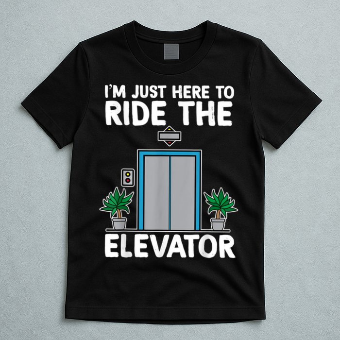 Elevator Mechanic Engineer Funny Elevators Lovers Take Ride T-Shirt