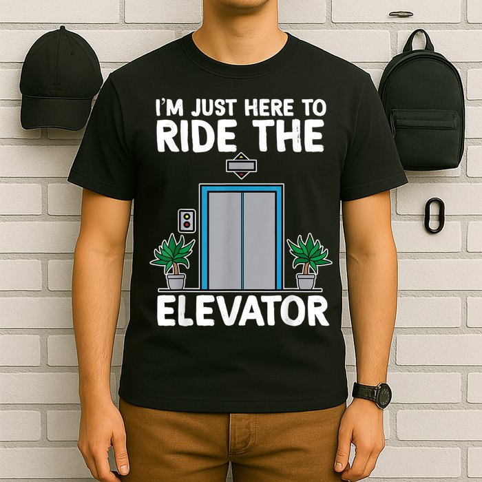 Elevator Mechanic Engineer Funny Elevators Lovers Take Ride T-Shirt