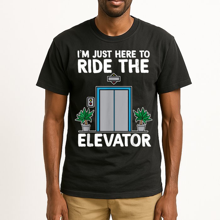 Elevator Mechanic Engineer Funny Elevators Lovers Take Ride Tall T-Shirt