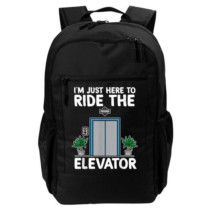 Elevator Mechanic Engineer Funny Elevators Lovers Take Ride Backpack