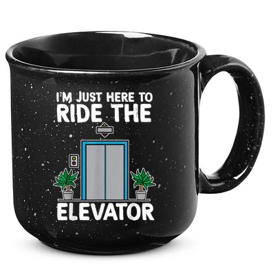Elevator Mechanic Engineer Funny Elevators Lovers Take Ride 15oz Campfire Ceramic Mug