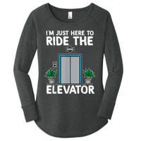 Elevator Mechanic Engineer Funny Elevators Lovers Take Ride Women's Perfect Tri Tunic Long Sleeve Shirt