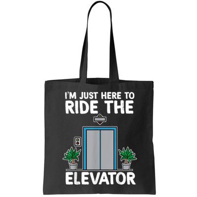 Elevator Mechanic Engineer Funny Elevators Lovers Take Ride Bag