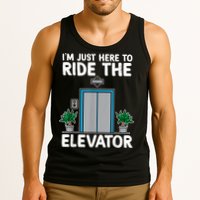 Elevator Mechanic Engineer Funny Elevators Lovers Take Ride Tank Top