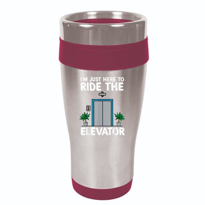 Elevator Mechanic Engineer Funny Elevators Lovers Take Ride 16oz Travel Tumbler