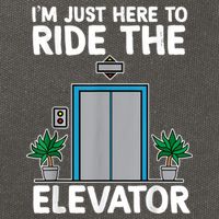 Elevator Mechanic Engineer Funny Elevators Lovers Take Ride Cotton Canvas Backpack