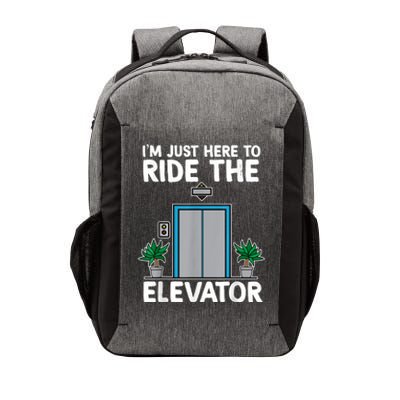 Elevator Mechanic Engineer Funny Elevators Lovers Take Ride Vector Backpack