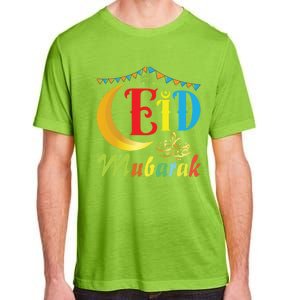 Eid Mubarak Eid Algreat Giftfitr And Eid Algreat Giftadha Eid Ramadan Islamic Adult ChromaSoft Performance T-Shirt