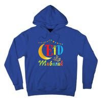 Eid Mubarak Eid Algreat Giftfitr And Eid Algreat Giftadha Eid Ramadan Islamic Tall Hoodie