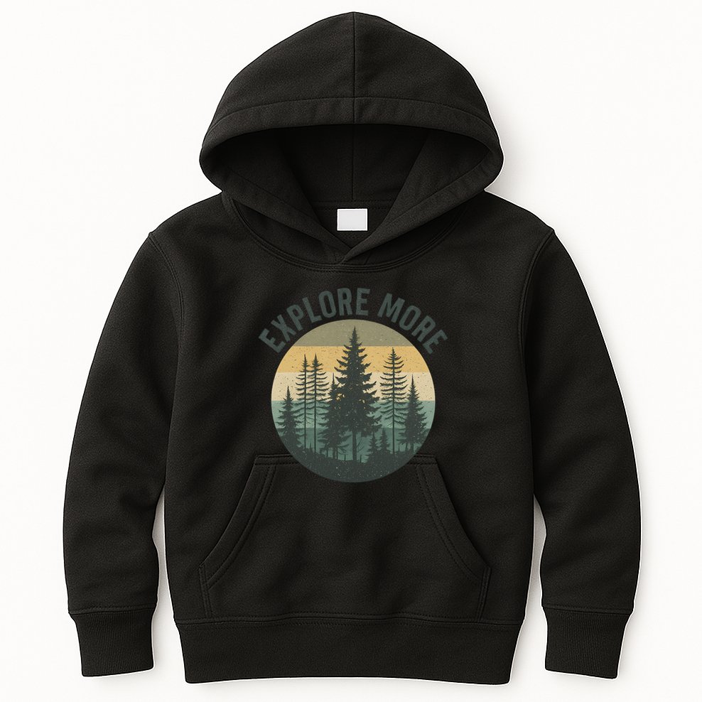 Explore More Kids Hoodie