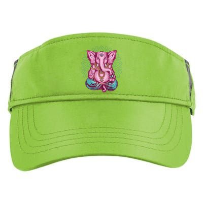 Elephant Meditating Adult Drive Performance Visor