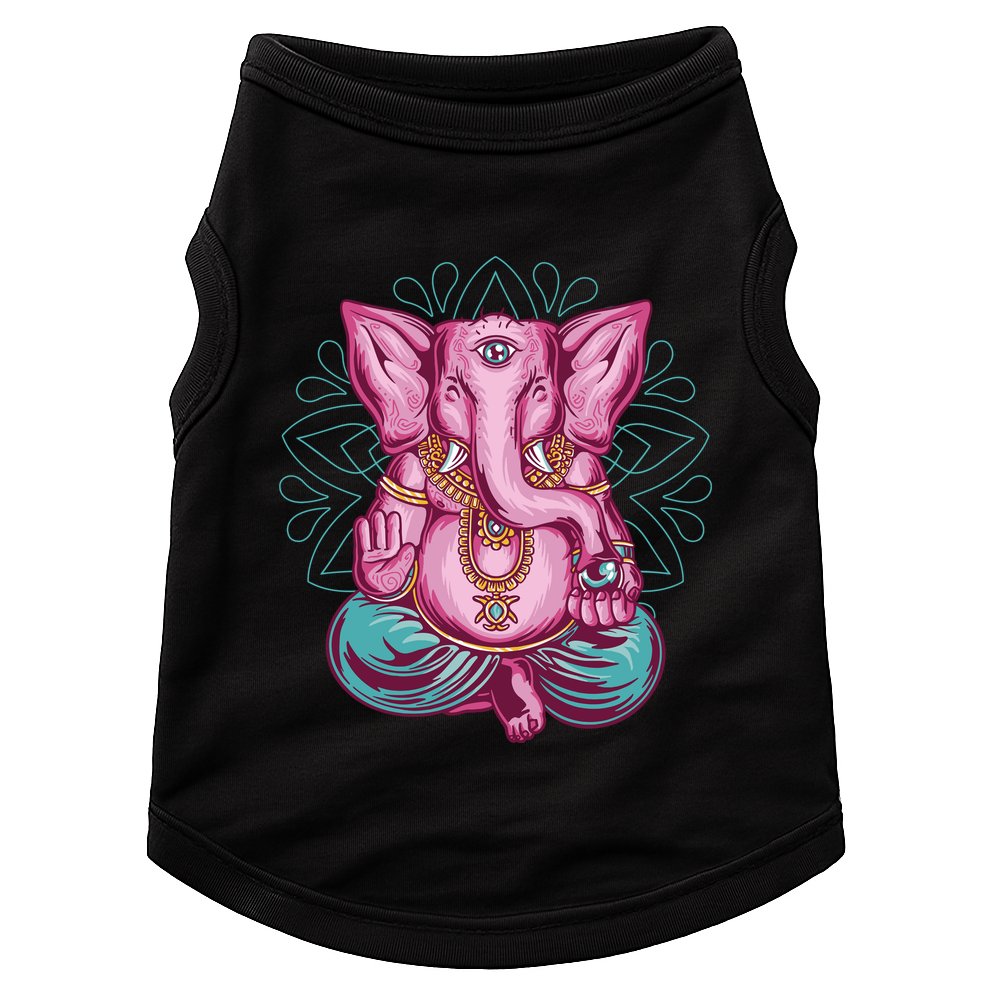 Elephant Meditating Doggie Tank