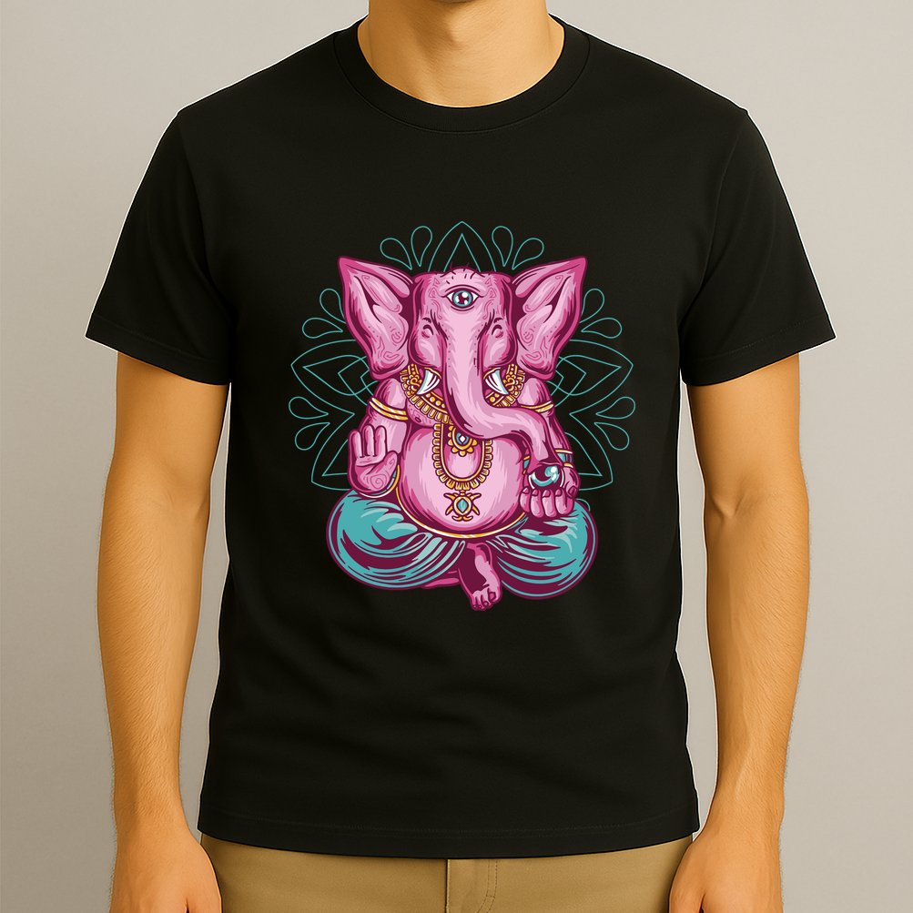 Elephant Meditating T-Shirt