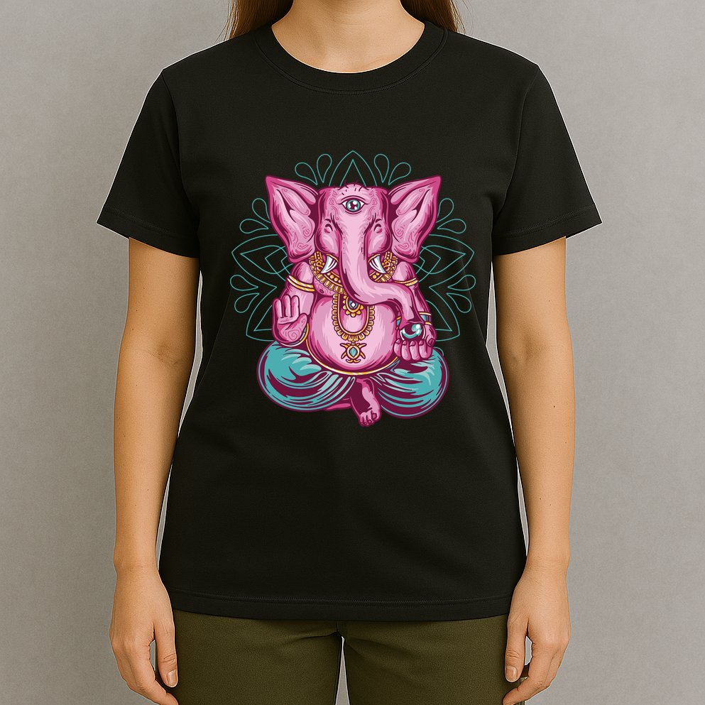 Elephant Meditating T-Shirt