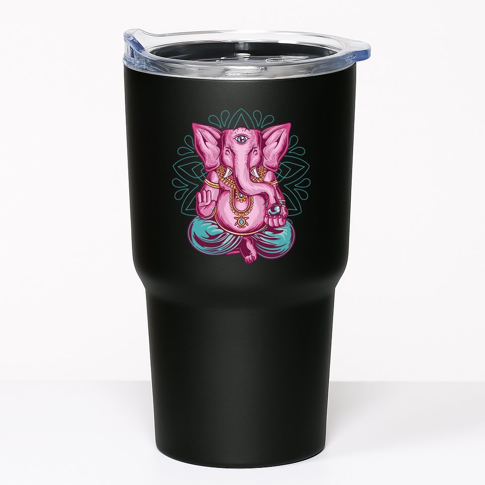 Elephant Meditating Tumbler