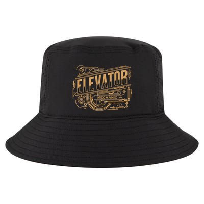 Elevator Mechanic Cool Comfort Performance Bucket Hat